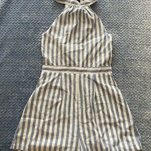 Striped Romper